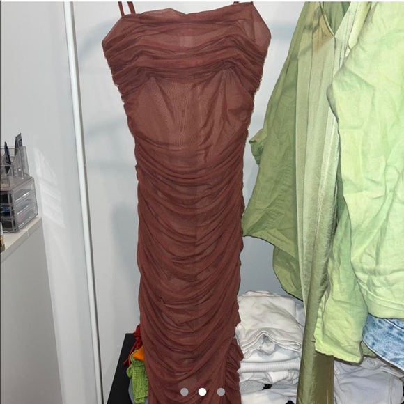 Babaton Luxor dress in Cider - Picture 2 of 3